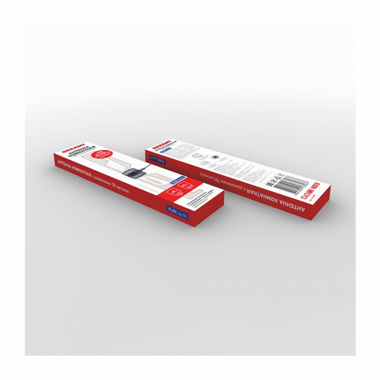 Антенна комнатная «Активная» для цифрового телевидения DVB-T2, Ag-705 REXANT