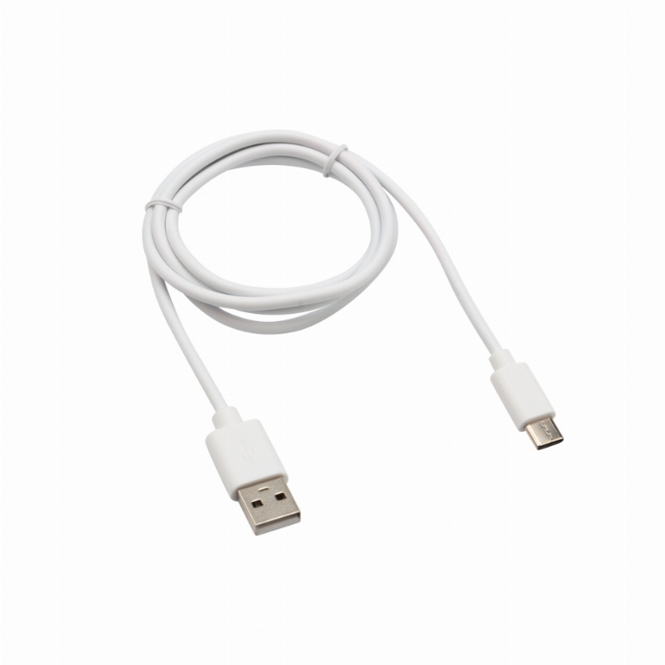 Кабель USB-Type-C/2A/PVC/white/1m/REXANT