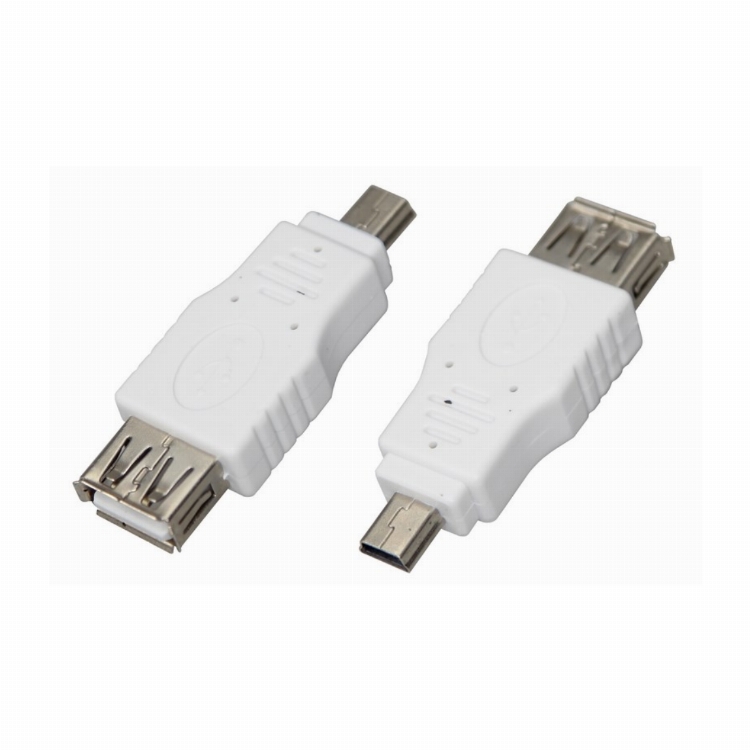 Переходник гнездо USB-A (Female)-штекер miniUSB (Male) REXANT