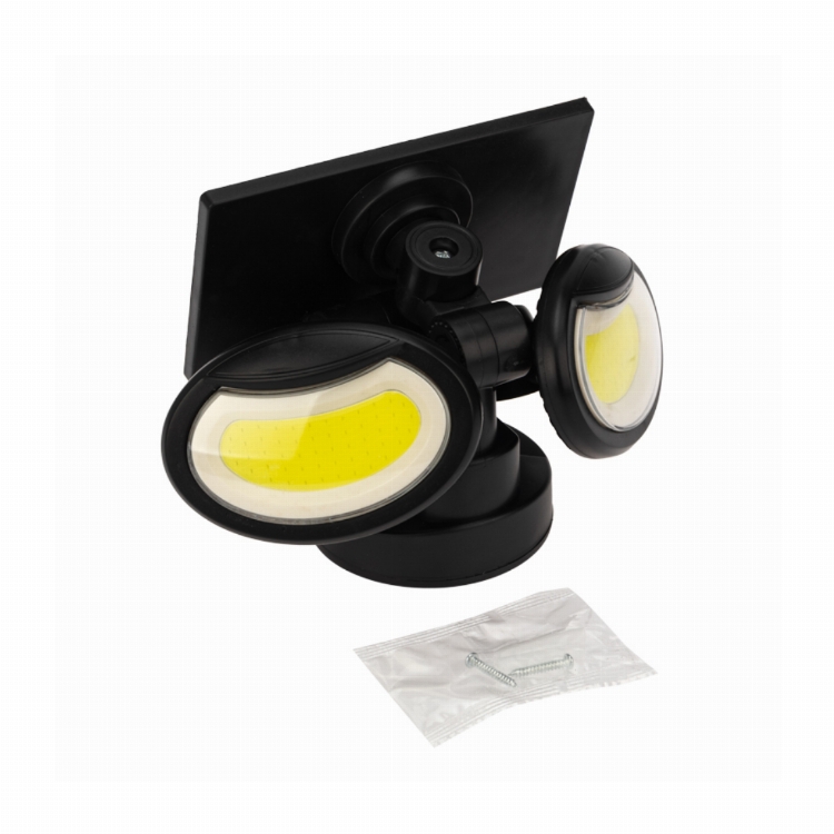 Прожектор NEW AGE COB LAMPER 6500 K LED с датчиками движения и освещенности, встроенный аккумулятор