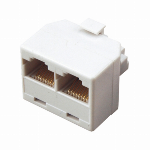 Rexant Компьютерный двойник RJ-45(8P-8C) (штекер - 2 гнезда) REXANT