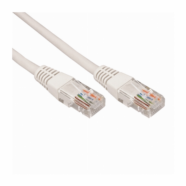 REXANT Патч-корд U/UTP, категория 5e, RJ45-RJ45, неэкранированный, PVC серый, 7 м