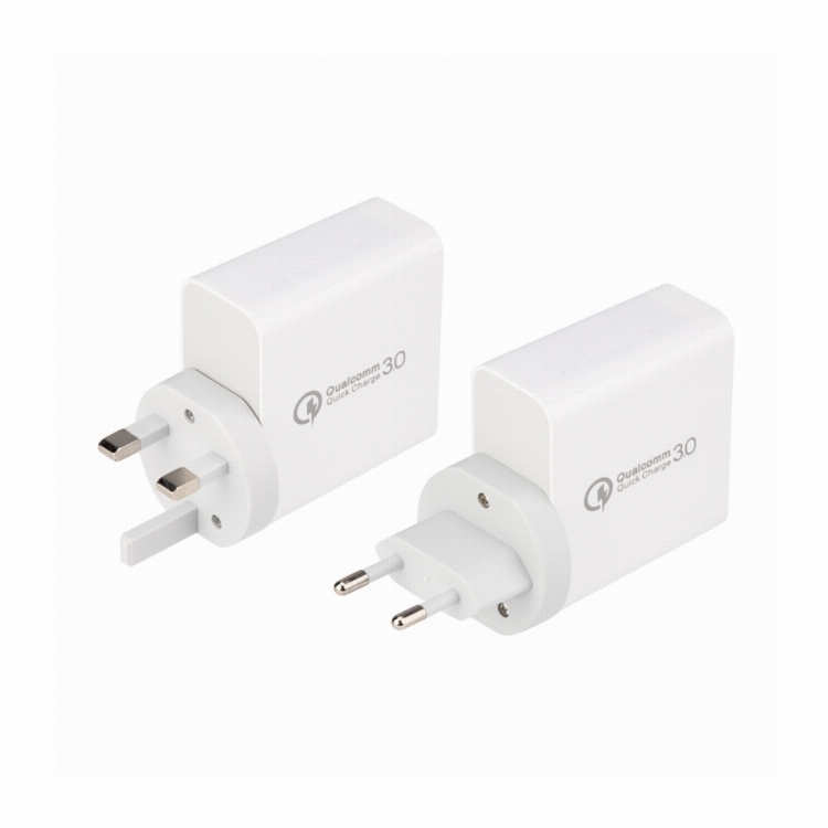 Сетевое зарядное устройство для iPhone/iPad REXANT 2xUSB+USB Type-С, переходник + адаптер, 48W белое