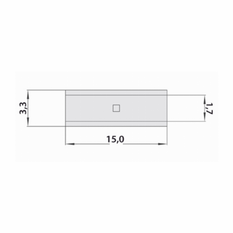 Соединительная гильза L-15 мм 0.5-1.5 мм² (ГМЛ (DIN) 1,5) REXANT