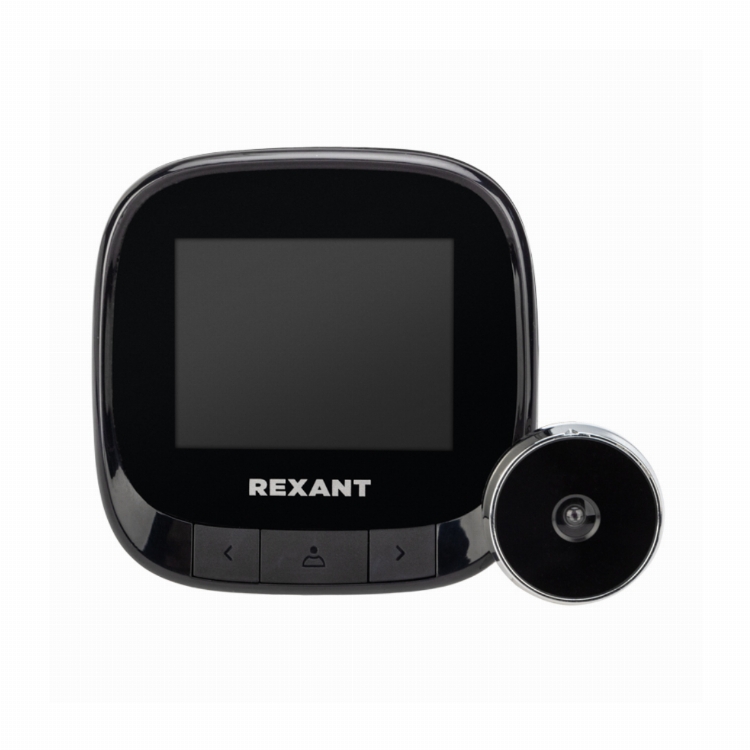 Видеоглазок дверной REXANT (DV-111) с цветным LCD-дисплеем 2.4'' и функцией записи фото