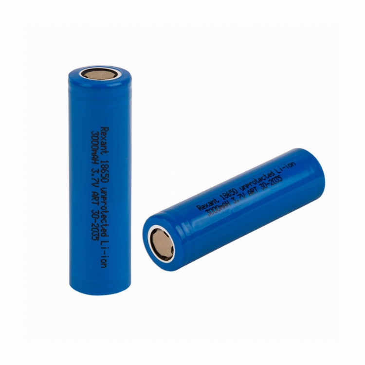 Высокоемкостный аккумулятор 18650 unprotected 20 А Li-ion 3000 mAH 3.7 В REXANT